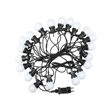 V-TAC VT-71020 0,5W Birne LED kaltweiß 6000K String Licht anschließbar PIN 10M mit Glühbirne Eu Stecker - sku 7440