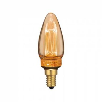 V-Tac VT-2152 2W LED Art Lampe vintage E14 Glühfaden bernsteinglas Warmweiß 1800K – SKU 7472