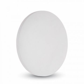 V-TAC VT-743 8 W runde LED-Wandleuchte, Aluminium-Außenwandleuchte, 160 lm/W, weiße Farbe, 4000 K, IP65 – SKU 217527