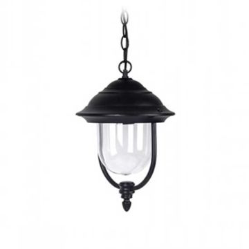 V-TAC VT-852 Garten Deckenlampe Lamp Grafite matt schwarz Halter 1xE27 IP44 - sku 7529