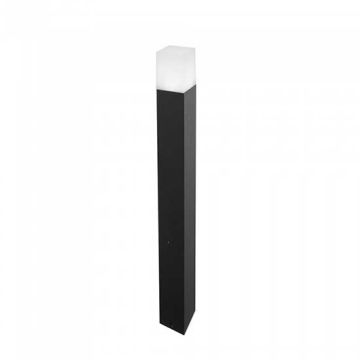 V-TAC VT-7614 Bodenbefestigung 1xGU10 800mm Aluminium schwarz IP54 - sku 7565