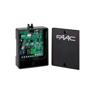 Externer Funkempfänger, 2 Kanäle, 433 MHz, Omnidec XRC2 433 FAAC Externer Funkempfänger, 2 Kanäle, 433 MHz, Omnidec XRC2 433 FAAC