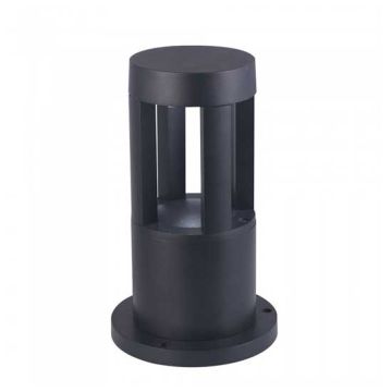 V-TAC VT-830 10W LED Gartengrundlicht-Lampe schwarz Körper IP65 25CM warmweiß 3000K - SKU 8322