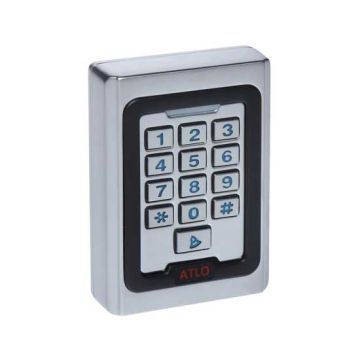 Autonomes Code-Schloss 12V für Innen mit RFID-Lesegerät - Silber Metall IP40 Autonomes Code-Schloss 12V für Innen mit RFID-Lesegerät - Silber Metall IP40