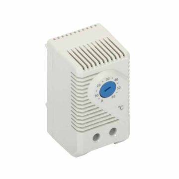 Bimetallisch Thermostat fur ventilatoren IP20 DIN-Schiene Bimetallisch Thermostat fur ventilatoren IP20 DIN-Schiene