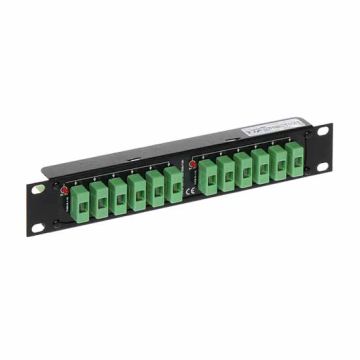 Speisungsverteiler 12/24V - 12output x 1A Rack 10"