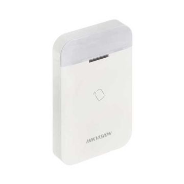 Hikvision AX PRO Drahtloser Tag-Leser 868 MHz Schwarz mit LED und AES-128-Verschlüsselung DS-PT1-WE(B)