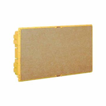 Einbaugehäuse Yellow 18 DIN modules Line Space Bticino F315S18 Einbaugehäuse Yellow 18 DIN modules Line Space Bticino F315S18