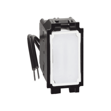 Zwischenschalter Bticino Living Now mit weiß led 10AX - 1 modul K4004L Zwischenschalter Bticino Living Now mit weiß led 10AX - 1 modul K4004L