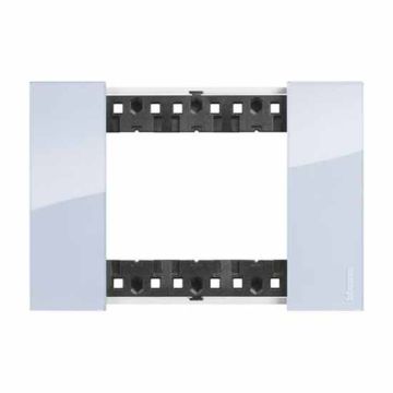 Abdeckrahmen Bticino Living Now 3 Module farbe Sky KA4803DA Abdeckrahmen Bticino Living Now 3 Module farbe Sky KA4803DA