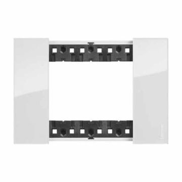 Abdeckrahmen Bticino Living Now 3 Module farbe eis KA4803DW Abdeckrahmen Bticino Living Now 3 Module farbe eis KA4803DW