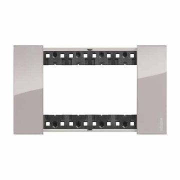 Abdeckrahmen Bticino Living Now 4 Module farbe Aura KA4804DM