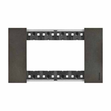 Abdeckrahmen Bticino Living Now 4 Module farbe Space KA4804NG Abdeckrahmen Bticino Living Now 4 Module farbe Space KA4804NG