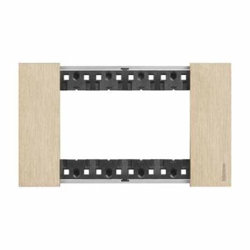 Abdeckrahmen Bticino Living Now 4 Module farbe Gold KA4804ZW Abdeckrahmen Bticino Living Now 4 Module farbe Gold KA4804ZW