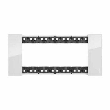 Abdeckrahmen Bticino Living Now 6 Module farbe Eis KA4806DW Abdeckrahmen Bticino Living Now 6 Module farbe Eis KA4806DW
