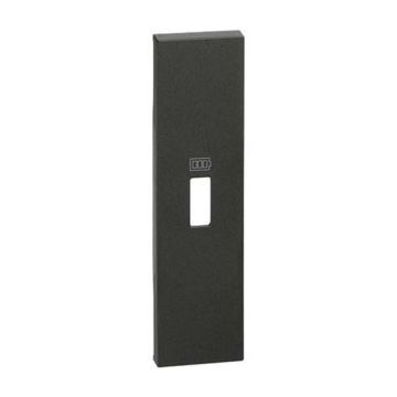 Abdeckung Bticino Living Now für USB-Ladegerät 1 modul Schwarz KG10C Abdeckung Bticino Living Now für USB-Ladegerät 1 modul Schwarz KG10C