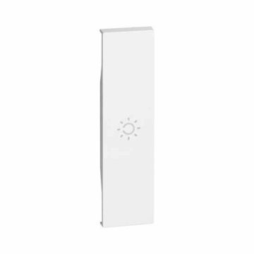 Abdeckung Bticino Living Now mit symbol licht 1M weiss KW01A Abdeckung Bticino Living Now mit symbol licht 1M weiss KW01A