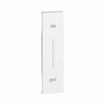Abdeckung Bticino Living Now mit ON/OFF-funktion 1M weiß KW01MHAG Abdeckung Bticino Living Now mit ON/OFF-funktion 1M weiß KW01MHAG