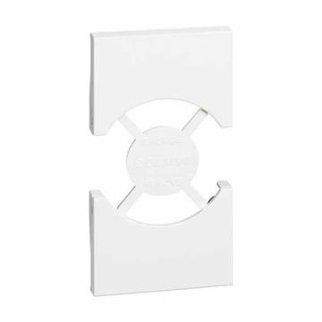 Abdeckung Bticino Living Now für Schuko-Steckdose 2 Module Weiß KW03 Abdeckung Bticino Living Now für Schuko-Steckdose 2 Module Weiß KW03