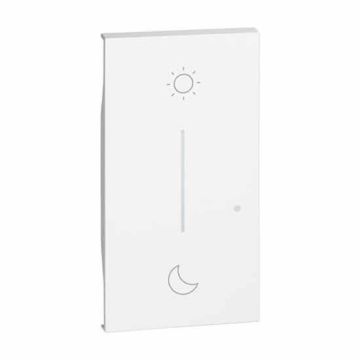 Abdeckung Bticino Living Now-Symbol-NACHT&TAG-Wireless-Weiß KW41M2