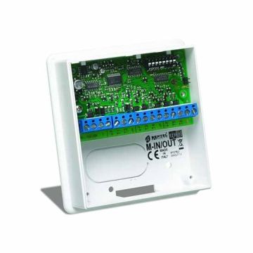 Bentel M-IN/OUT erweiterungsmodul mit 6 programmierbaren terminals Bentel M-IN/OUT erweiterungsmodul mit 6 programmierbaren terminals