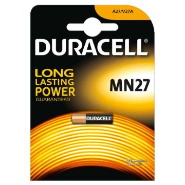Spezielle Batterie Alkaline Batterie Duracell 12V MN27 - Packung mit 1 Stück Spezielle Batterie Alkaline Batterie Duracell 12V MN27 - Packung mit 1 Stück