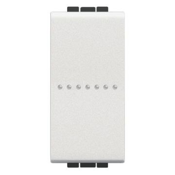 N4051N Bticino Schalter 1P 10 AX axial Living Light Weiß