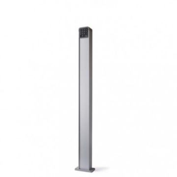 Nice PPK 1 Aluminium-Pfosten für 1 Schlüsseltaster - 1000mm
