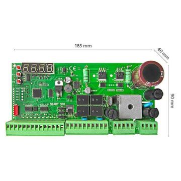 12/24VDC Steuereinheit für 1/2 Motoren für Schiebetore und Flügeltore Nologo START-S10