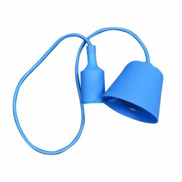 E27 Dekoration Pendelhalter 1MT - Mod. VT-7228 SKU 3476 - Blau E27 Dekoration Pendelhalter 1MT - Mod. VT-7228 SKU 3476 - Blau