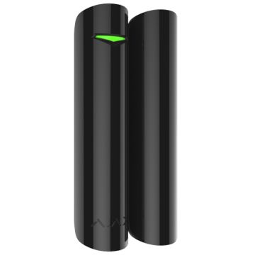 AJAX DoorProtect Plus ASP Magnetkontakt Funk-Öffnungsmelder, mit Stoßsensor, Öffnung und Neigung schwarz - 38100