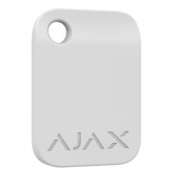 AJAX White Tag Secure kontaktloser Schlüsselanhänger DESFire – 3er-Pack – Artikelnummer 38232.90.WH