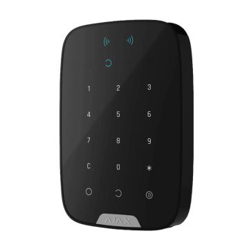 AJAX Keypad Plus – kabellose Touch-Tastatur, Unterstützung für kontaktlose Karten und Schlüsselanhänger – 38252