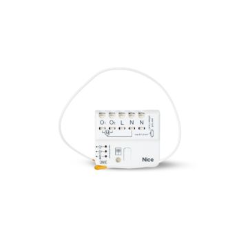 Nice BiDi-MiniShutter Bidirektionales Funkmodul für Rollläden, Vorhänge und Jalousien mit Yubii Smart Control