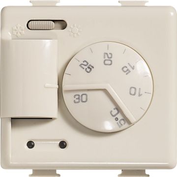 BTicino Elektronischer Thermostat 230 V A5711 – Serie Matix Magic, Elfenbein