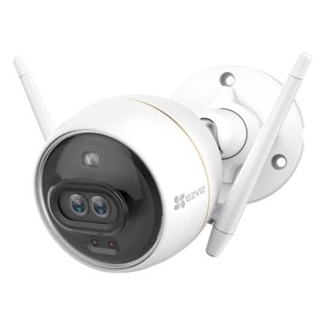 EZVIZ C3X Wi-Fi Bullet-Kamera mit Farbnachtsicht, Doppelobjektiv, aktivem Alarm und intelligenter KI-Erkennung