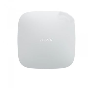 AJAX 38241 Hub 2 4G (8/ECG) ASP Zentraleinheit des Sicherheitssystems mit Fotoverifizierungsunterstützung von Alarmen (2xSIM 2G, Ethernet)