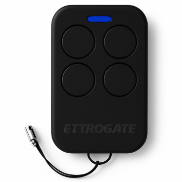 ETTROGATE Universalfernbedienung mit Rolling Code und Festcode, selbstlernend, 4 Kanäle, Frequenz 280 bis 868 MHz