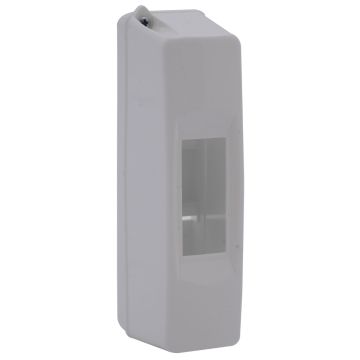 ETTROIT Wandmontierter elektrischer Verteilerkasten 1 Modul IP40 weiß RAL 91682 - DB101011