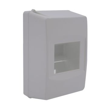 ETTROIT 4-Modul-Wandverteiler IP40 weiß RAL 91682 ohne Tür - DB101034