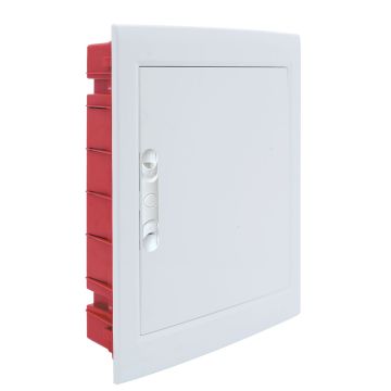 ETTROIT 24-Modul IP40 Unterputz-Elektroverteiler mit RAL 7030 grauer Blindtür - DB112924