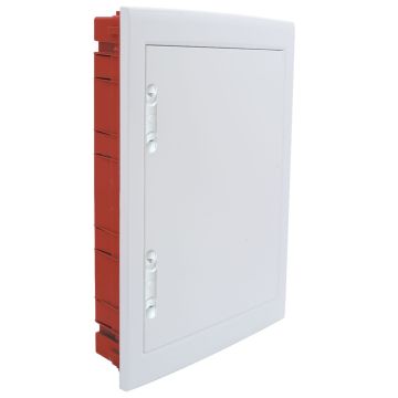 ETTROIT 54-Modul IP40 Unterputz-Elektroverteiler mit RAL 7030 grauer Blindtür - DB112954
