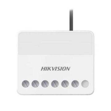 Hikvision AX PRO DS-PM1-O1L-WE Drahtloses Relaismodul 868 MHz AES-128-Verschlüsselung Multifunktionale Heimautomatisierungsfernbedienung