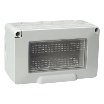 ETTROIT Gehäuse mit Deckel, 4 Plätze, 4P, IP55-Box, kompatibel mit Vimar Plana – EV2604
