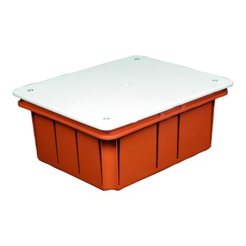 Unterputz-Anschlussdose 161x130x70 mit Abdeckung und Befestigungsschrauben IP40 FAEG FG10213