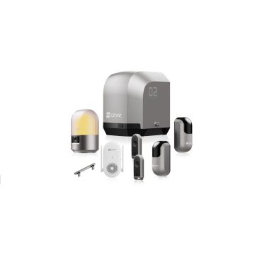 EZVIZ HG2 600 PRO Intelligentes Schiebetor-Set 600 kg mit integrierter Kamera, Alarmanlage und Cloud-Fernsteuerung