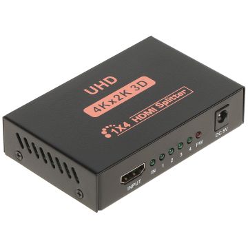 HDMI-Splitter 1 Eingang → 4 Ausgänge – Modell SP-14-V1