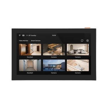 EZVIZ CS-SD7 EZVIZ Smart Screen für den Innenbereich, kabelloser 7-Zoll-Farb-Touchscreen mit 4600-mAh-Akku, 2-Wege-Audio und Live-Ansicht