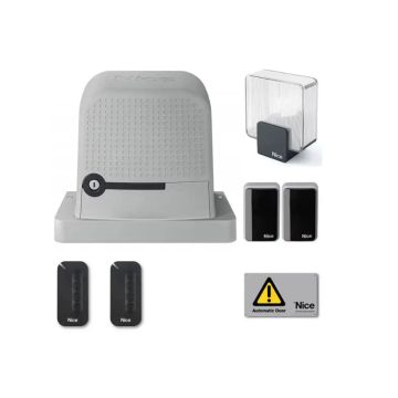 NICE ROBUS Kit RBS600BDKCE Schiebetorautomatisierung 600 kg 24 V mit RBS-Steuereinheit