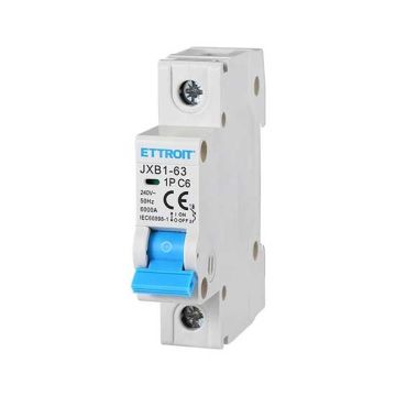 Magnetischer Thermoschalter 1P 6A 220V 6Ka 1 DIN-Modul Ettroit JX110660
